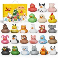 Famanu Adventskalender 24 Überraschungen - Buntes Badspielzeug