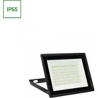 Spectrum LED Fluter Noctis Lux 3 Schwarz IP65 50W 4700lm Tageslichtweiß 6000K 100°