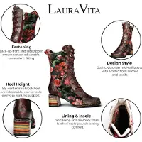 LAURA VITA Stiefel Stiefel Leder/Textil