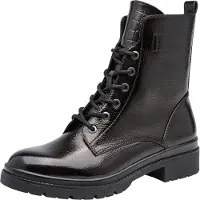 Tamaris Schnür-,Zug-u.Schnallenstiefel in braun, Gr. 37