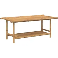 vidaXL Couchtisch 110x55x45 cm Bambus