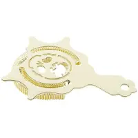 Barlife Cocktail Sieb Gold 14,5x11,5cm