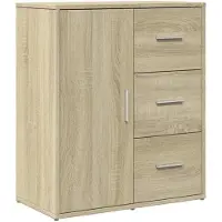 vidaXL Sideboard Sonoma-Eiche 60x31x70 cm Holzwerkstoff