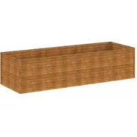 vidaXL Hochbeet 290x100x69 cm Cortenstahl