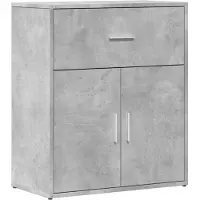 vidaXL Sideboard Betongrau 60x31x70 cm Holzwerkstoff