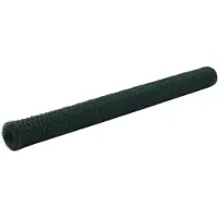 vidaXL Drahtzaun Stahl mit PVC-Beschichtung 25x1,5 m Grün