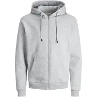 Jack & Jones JACK&JONES Herren Sweatjacken, 2er Pack - JJEBRADLEY SWEAT ZIP HOOD, Kapuze, einfarbig