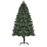 BellaFurn Künstlicher Weihnachtsbaum 180 cm mit 375 Zweigen | Farbe: Grün | Abmessungen: 90x90x180 cm