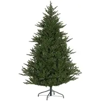 BellaFurn Künstlicher Weihnachtsbaum 180 cm mit realistischen Zweigen | Farbe: Grün | Abmessungen: 110x110x180 cm
