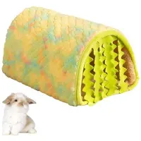 OEM Kuschelbett für Kleine Hunde - Einbaubett mit Tunnel - Wärme und Komfort - weiches, hautfreundliches Material - für kleine Hunde
