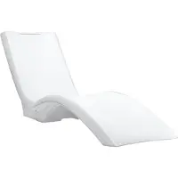 Step2 Vero Pool Lounger Poolliege aus Kunststoff in Weiß | Sonnenliege mit Beschwerbare Basis und UV20-Kunststoff - für Sonnenplateaus bis 30,5 cm | Sonnenbett/Liege für Draußen/Garten