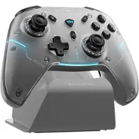 Machenike G5Pro Max Kabelloser Gamecontroller mit Ladestation – Grau