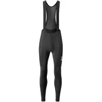 RockBros Lange Radhose mit Hosenträgern und Polster, Größe XXXL – schwarz