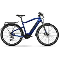 Haibike Trekking 4 gloss/matte blue black 27,5" 500 Wh Diamant E-Tourenbike in Blau