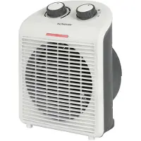Bomann Heizlüfter, maximal 2.000 Watt Leistung, 2 Leistungsstufen, Thermostat, Kaltstufe, Kontrol...