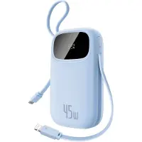Baseus EnerFill Powerbank 20000mAh 45W USB-C/Lightning Kabel integriert