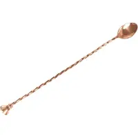 Barprofessional Barlöffel Mit Stößel 30 Cm Kupfer