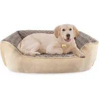 OEM Waschbare Hundematte XL beige Antirutsch