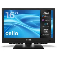 Cello 16″ Tizen OS by Samsung LED Smart TV mit Triple Tuner, Pitch Perfect Sound, Bluetooth, WLAN mit Tizen App Store