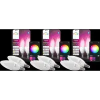 Philips Hue Kerzenlampe White & Color E14 6er-Pack