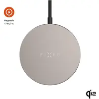 FIXED FIXMPADS-TI, Drinnen, USB, Kabelloses Aufladen, 1,5 m, Titan
