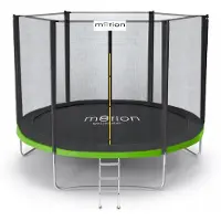Jumi Gartentrampolin MOTION Leiter 244 cm FT8 2.44 für Outdoor-Spiel für Kinder