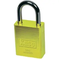 Kasp K14040GOLD Hængelås 38 mm Forskellige Gyldengul