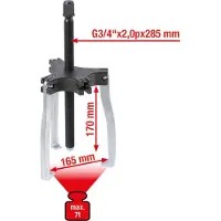 Ks Tools Universal-Abzieher 2+3-armig 165 mm Gr.3 7t - 640.4205