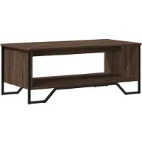 vidaXL Couchtisch Braun Eichen-Optik 100x51x40 cm Holzwerkstoff