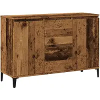 vidaXL Sideboard Altholz-Optik 102x35x70 cm Holzwerkstoff