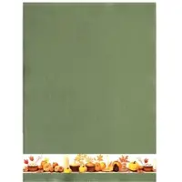 Framsohn Frottier Geschirrtuch Waffel 'Kürbiskuchen' 50 x 70 cm Grün