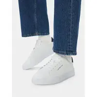 Tommy Hilfiger Sneakers Th Court Lth Detail Ess FM0FM05367 Weiß 41