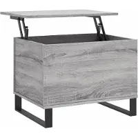 vidaXL Couchtisch Grau Sonoma 60x44,5x45 cm Holzwerkstoff