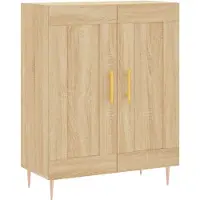 vidaXL Sideboard Sonoma-Eiche 69,5x34x90 cm Holzwerkstoff