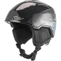 RockBros Skihelm M Schwarz mit Gehörschutz