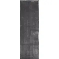 vidaXL Teppich HUARTE Kurzflor Weich und Waschbar Anthrazit 80x250 cm