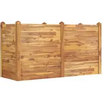vidaXL Hochbeet 160x60x84 cm Massivholz Akazie