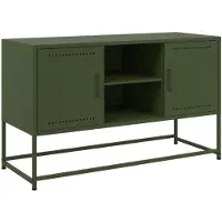 vidaXL Highboard Weiß 36x39x107 cm Stahl