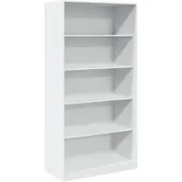 vidaXL Kleiderschrank Weiß 100x50x200 cm Holzwerkstoff