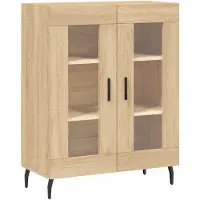vidaXL Sideboard Sonoma-Eiche 69,5x34x90 cm Holzwerkstoff