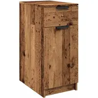 vidaXL Büroschrank Altholz-Optik 33x50x75 cm Holzwerkstoff