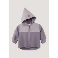 Hessnatur Wollwalk Jacke in heidekraut | Gr.: 98/104