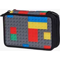 LEGO Gefüllt Dreifach-Federmäppchen, Colorful Bricks