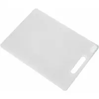 PRIME BAR Schneidebrett, Weiß Polypropylen (34,5 x 24,5 Cm)