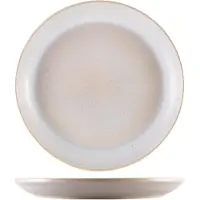 Genware Stoneware Antigo Gersten Coupe Teller 24cm Terra