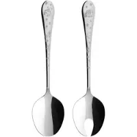 Villeroy & Boch Besteck-Set "Salatbesteck Toy's Delight 27,2 cm edelstahl", silber (edelstahl), 2 Stk., Edelstahl, Essbesteck-Sets, Besteck-Set, Spülmaschinenfest