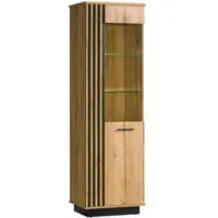 Masseno VITRINE KIMA 193,6/60 cm in Eiche Wotan