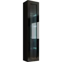 Mirjan 24 HÄNGEVITRINE 180 Vigo Glas mit weißer LED Beleuchtung