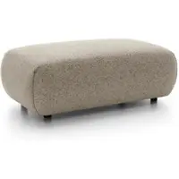 Masseno Sitzhocker ZEST, Modern Polsterhocker, Fußhocker Beige