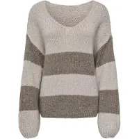 ONLY JDYDINEA L/S REVERSIBLE PULLOV. KNT Walnut/CHA XS